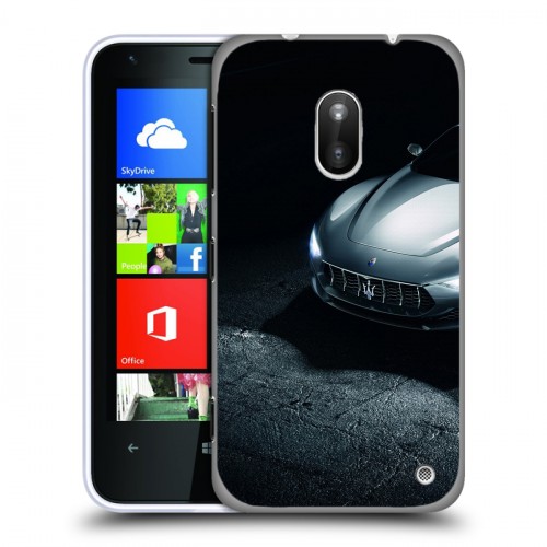 Дизайнерский силиконовый чехол для Nokia Lumia 620 Maserati