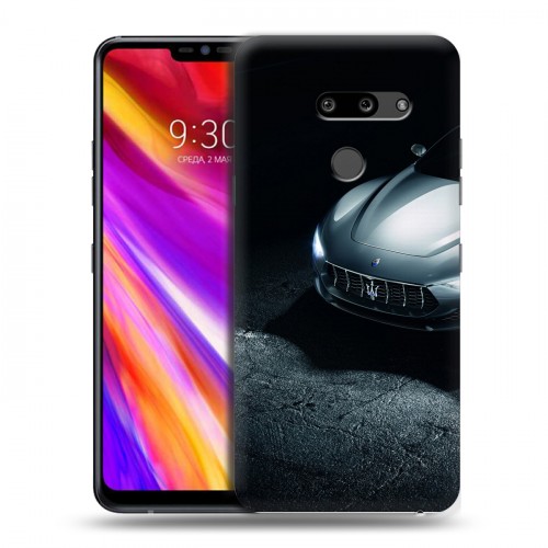 Дизайнерский пластиковый чехол для LG G8 ThinQ Maserati