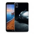 Дизайнерский силиконовый чехол для Xiaomi RedMi 7A Maserati