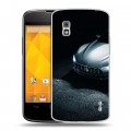 Дизайнерский пластиковый чехол для LG Google Nexus 4 Maserati