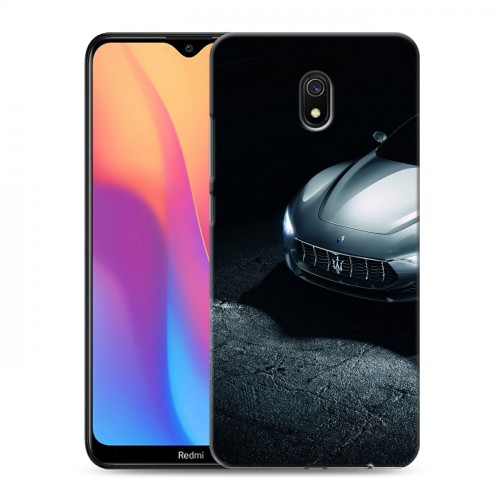 Дизайнерский силиконовый с усиленными углами чехол для Xiaomi RedMi 8A Maserati