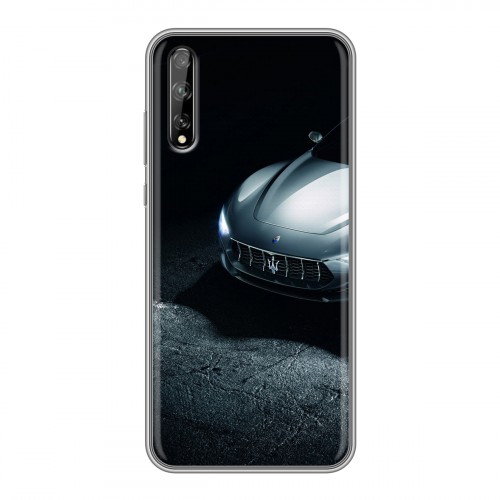 Дизайнерский силиконовый чехол для Huawei Y8p Maserati