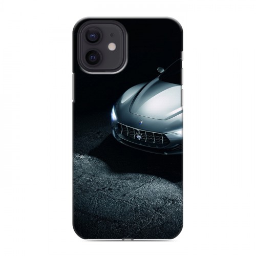 Дизайнерский силиконовый чехол для Iphone 12 Maserati