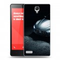 Дизайнерский силиконовый чехол для Xiaomi RedMi Note Maserati