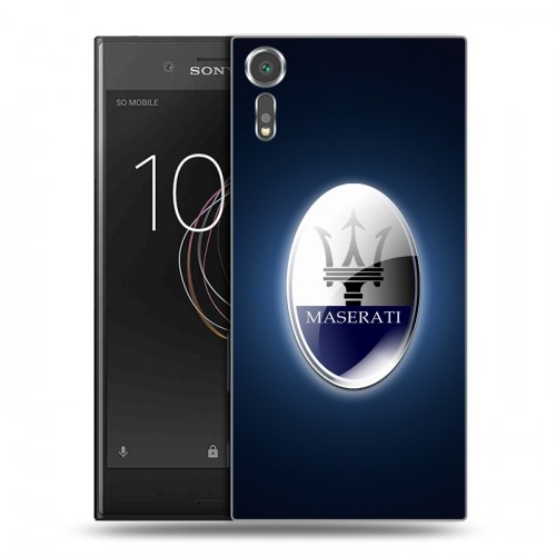 Дизайнерский пластиковый чехол для Sony Xperia XZs Maserati