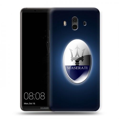 Дизайнерский пластиковый чехол для Huawei Mate 10 Maserati