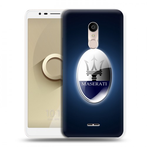 Дизайнерский силиконовый чехол для Alcatel 3C Maserati