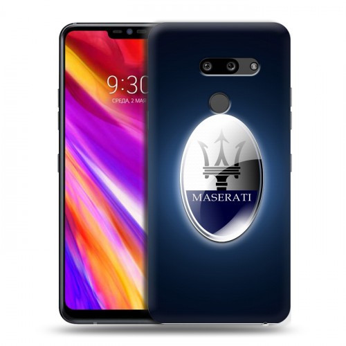 Дизайнерский пластиковый чехол для LG G8 ThinQ Maserati