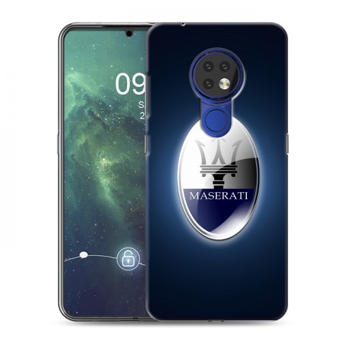 Дизайнерский силиконовый чехол для Nokia 6.2 Maserati