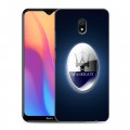 Дизайнерский силиконовый с усиленными углами чехол для Xiaomi RedMi 8A Maserati