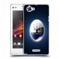 Дизайнерский пластиковый чехол для Sony Xperia L Maserati