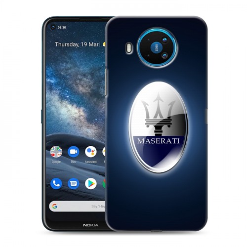 Дизайнерский силиконовый чехол для Nokia 8.3 Maserati