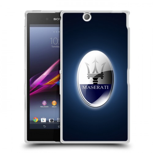 Дизайнерский пластиковый чехол для Sony Xperia Z Ultra  Maserati