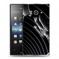 Дизайнерский пластиковый чехол для Sony Xperia acro S Maserati