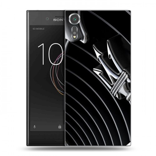 Дизайнерский пластиковый чехол для Sony Xperia XZs Maserati