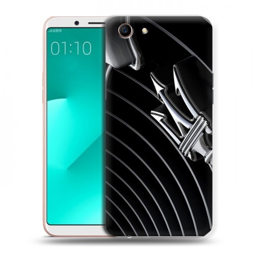 Дизайнерский пластиковый чехол для OPPO A83 Maserati