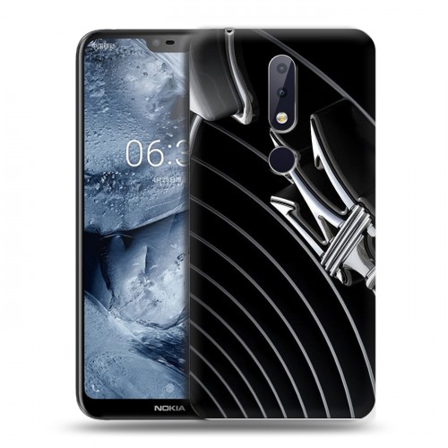 Дизайнерский пластиковый чехол для Nokia 6.1 Plus Maserati