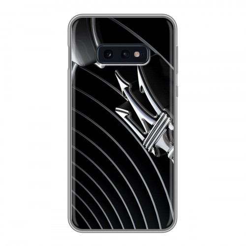 Дизайнерский силиконовый чехол для Samsung Galaxy S10e Maserati