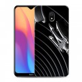 Дизайнерский силиконовый с усиленными углами чехол для Xiaomi RedMi 8A Maserati