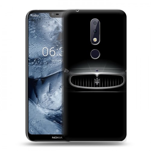 Дизайнерский силиконовый чехол для Nokia 6.1 Plus Maserati