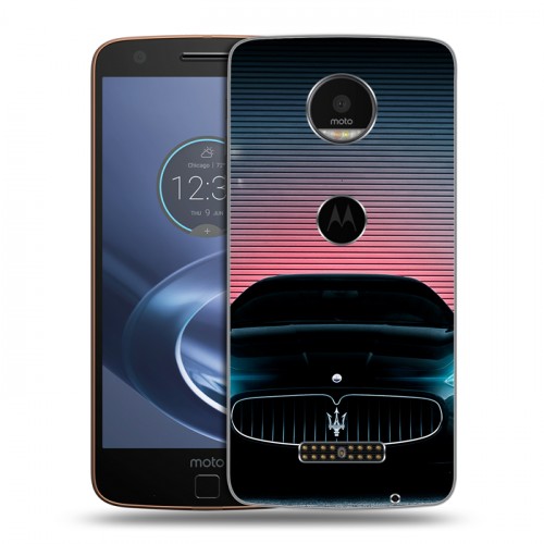 Дизайнерский пластиковый чехол для Lenovo Moto Z Maserati