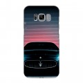 Дизайнерский силиконовый чехол для Samsung Galaxy S8 Maserati