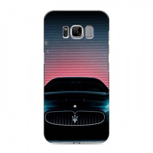 Дизайнерский силиконовый чехол для Samsung Galaxy S8 Maserati