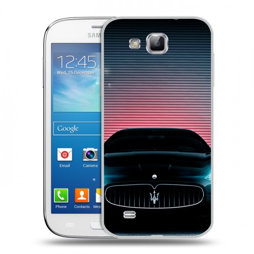 Дизайнерский пластиковый чехол для Samsung Galaxy Premier Maserati