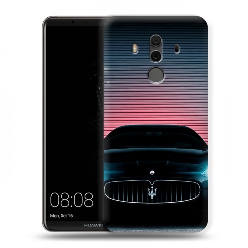 Дизайнерский пластиковый чехол для Huawei Mate 10 Pro Maserati