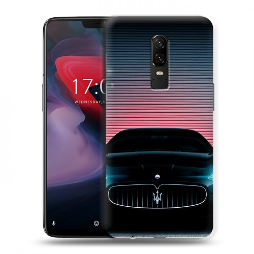 Дизайнерский пластиковый чехол для OnePlus 6 Maserati