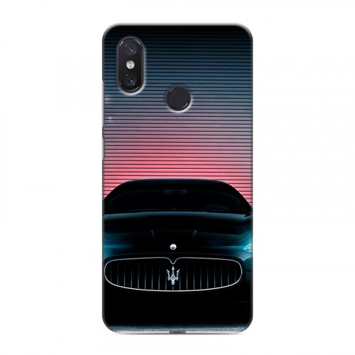 Дизайнерский пластиковый чехол для Xiaomi Mi8 Maserati