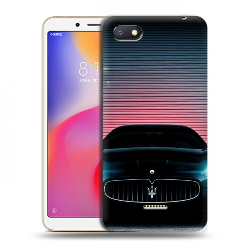 Дизайнерский пластиковый чехол для Xiaomi RedMi 6A Maserati