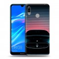 Дизайнерский пластиковый чехол для Huawei Y6 (2019) Maserati