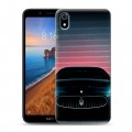 Дизайнерский силиконовый чехол для Xiaomi RedMi 7A Maserati