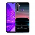 Дизайнерский силиконовый чехол для Realme 5 Maserati