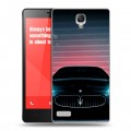 Дизайнерский силиконовый чехол для Xiaomi RedMi Note Maserati