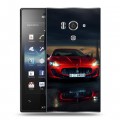 Дизайнерский пластиковый чехол для Sony Xperia acro S Maserati