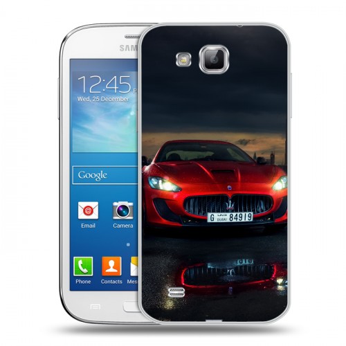 Дизайнерский пластиковый чехол для Samsung Galaxy Premier Maserati