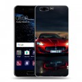 Дизайнерский пластиковый чехол для Huawei P10 Maserati