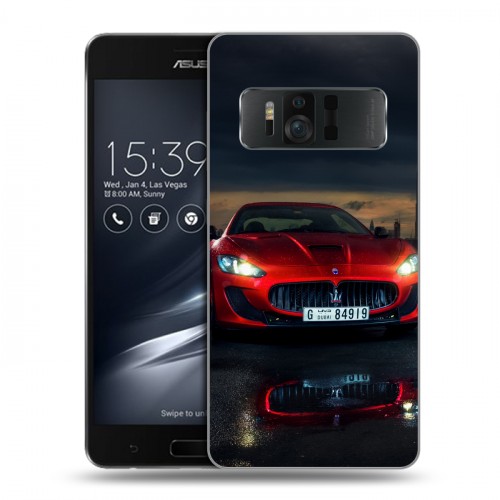 Дизайнерский силиконовый чехол для ASUS ZenFone AR Maserati