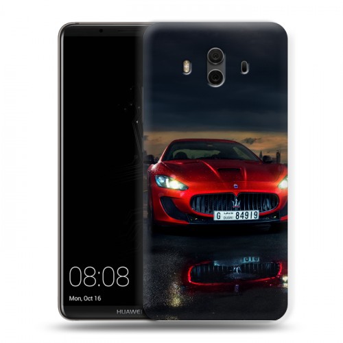 Дизайнерский пластиковый чехол для Huawei Mate 10 Maserati