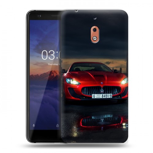 Дизайнерский силиконовый чехол для Nokia 2.1 Maserati