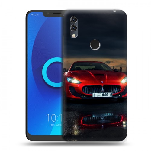 Дизайнерский силиконовый чехол для Alcatel 5V Maserati