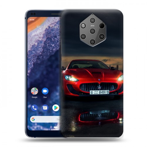 Дизайнерский силиконовый чехол для Nokia 9 PureView Maserati