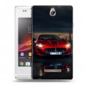 Дизайнерский пластиковый чехол для Sony Xperia E Maserati