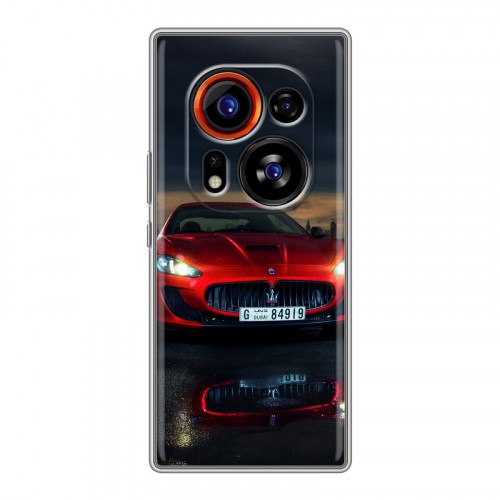 Дизайнерский силиконовый чехол для Tecno Phantom X2 Pro Maserati