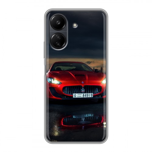 Дизайнерский пластиковый чехол для Xiaomi Poco C65 Maserati