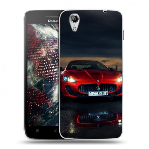 Дизайнерский пластиковый чехол для Lenovo Vibe X Maserati