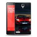 Дизайнерский силиконовый чехол для Xiaomi RedMi Note Maserati