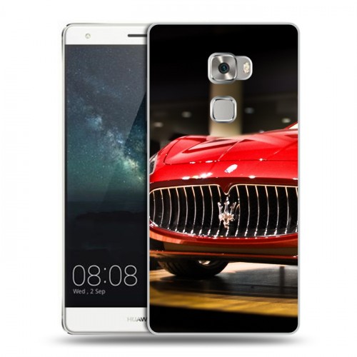 Дизайнерский пластиковый чехол для Huawei Mate S Maserati